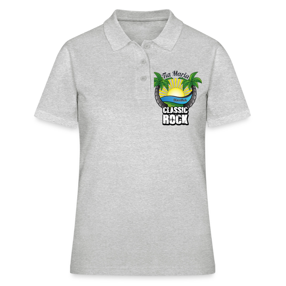 Women's Polo Shirt - heather grey