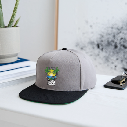 Snapback Cap - graphite/black