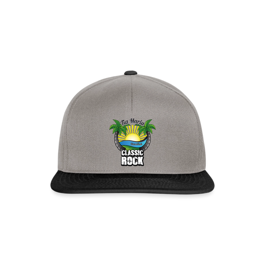 Snapback Cap - graphite/black